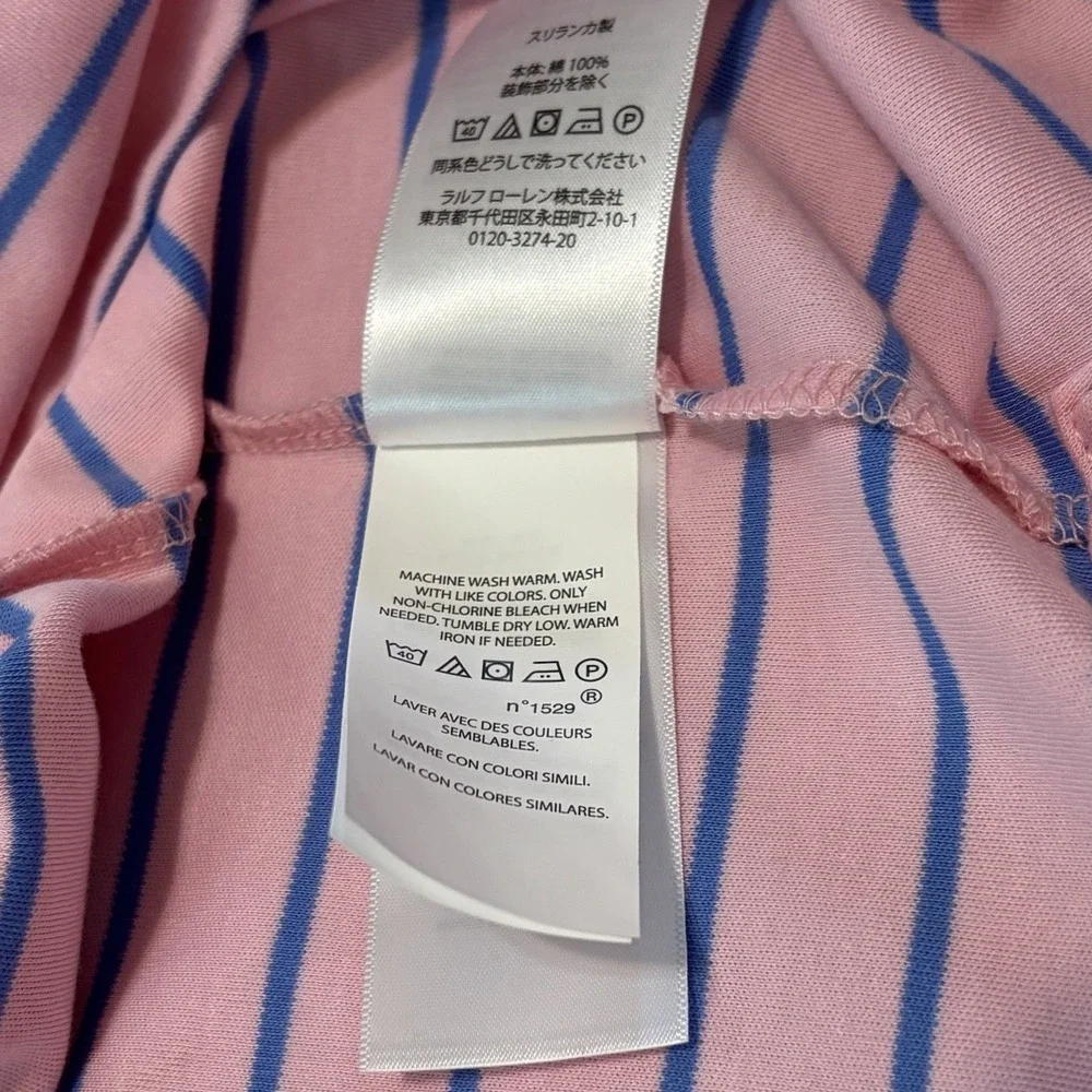 Ralph Lauren pink blue
